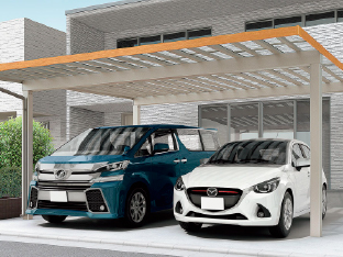 HCSグループのカーポート工事